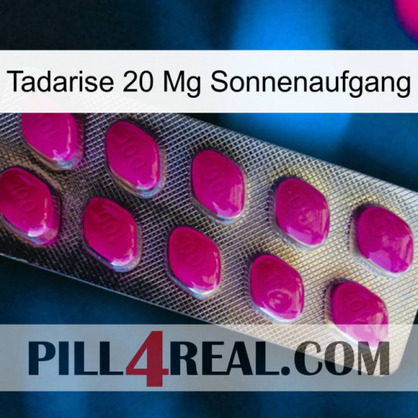 Tadarise 20 Mg Sunrise 09